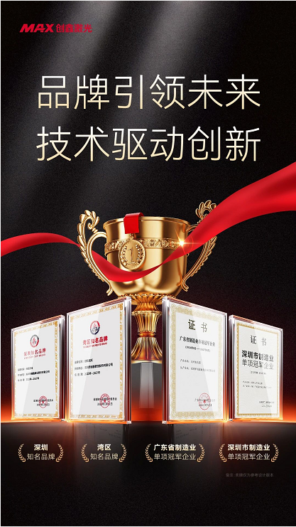 創(chuàng)鑫激光連獲4項(xiàng)榮譽(yù)，灣區(qū)領(lǐng)航，實(shí)力彰顯